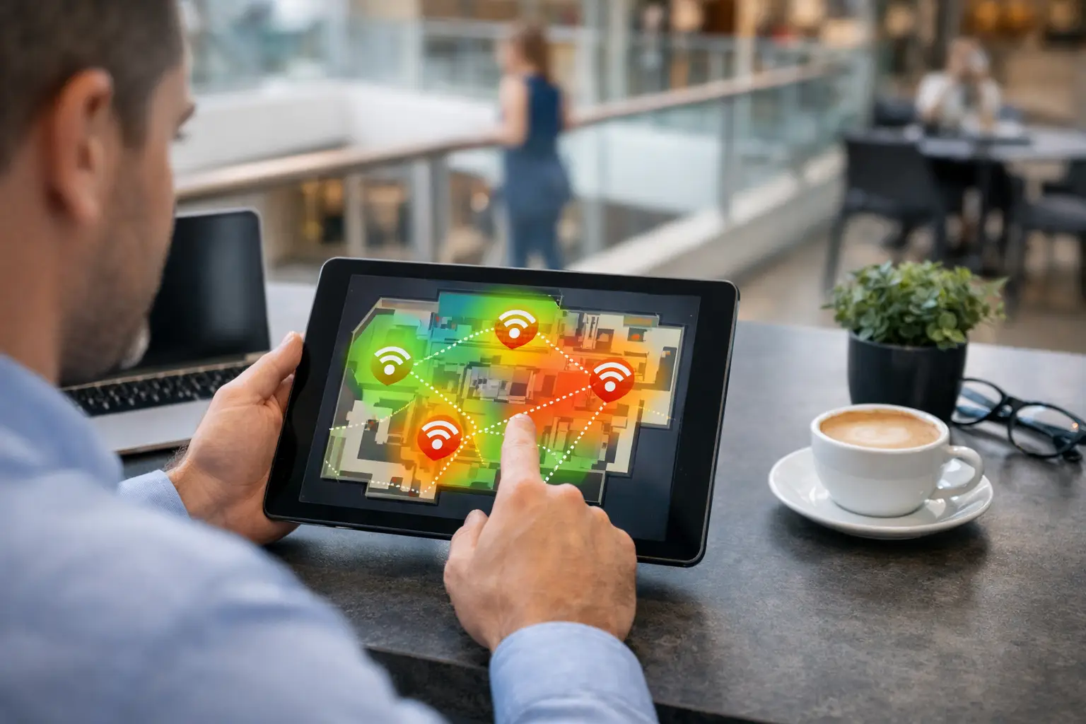 Customer Journey WiFi Mapping for Better Visits